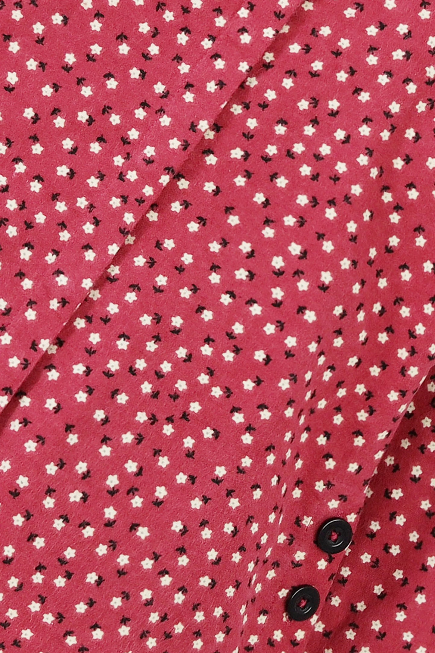 Berry Bloom Flannel Top