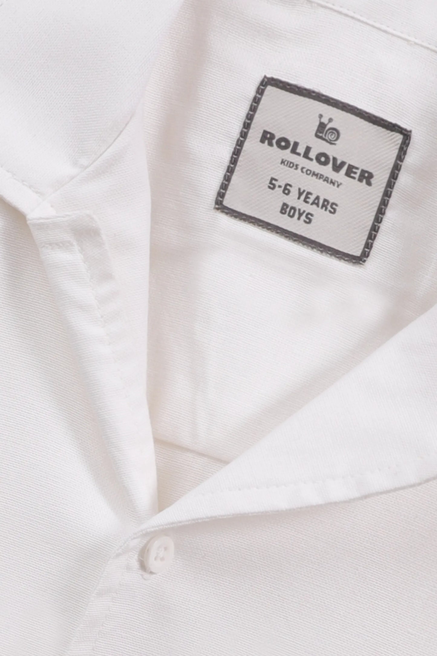 قميص شامبراي كاجوال أبيض بريز