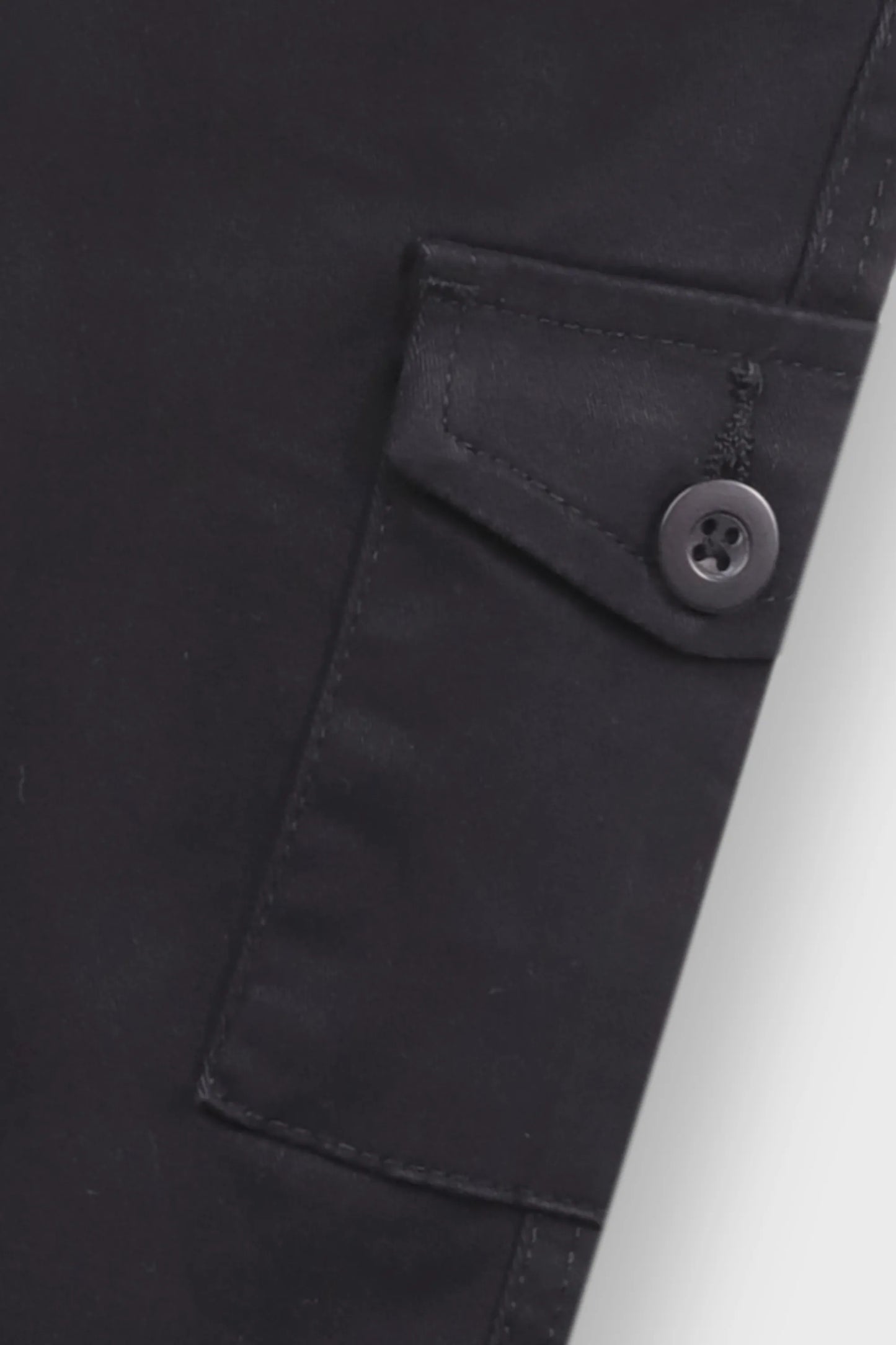 بناطيل كارجو أولادي سوداء رائعة