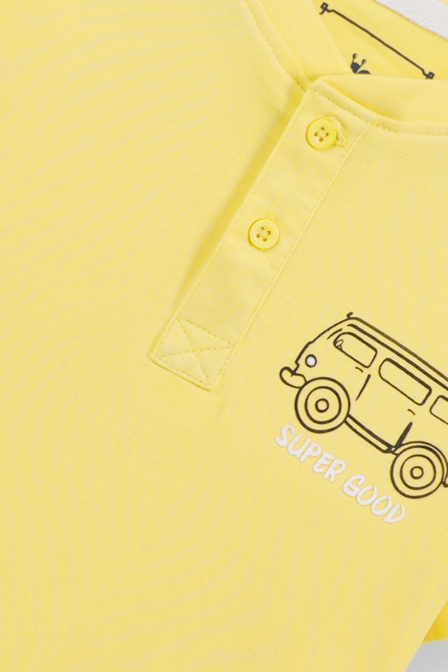 تيشيرت ولادي بطبعة شمس مشرقة