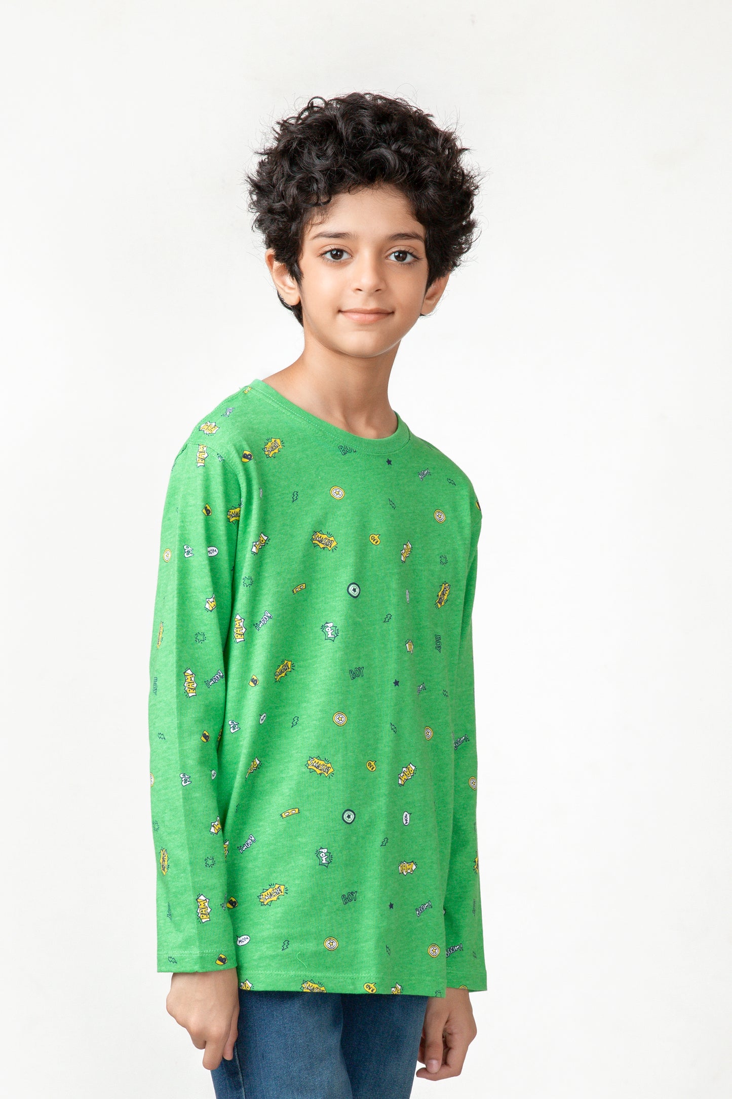 تي شيرت جرين سماش هيت