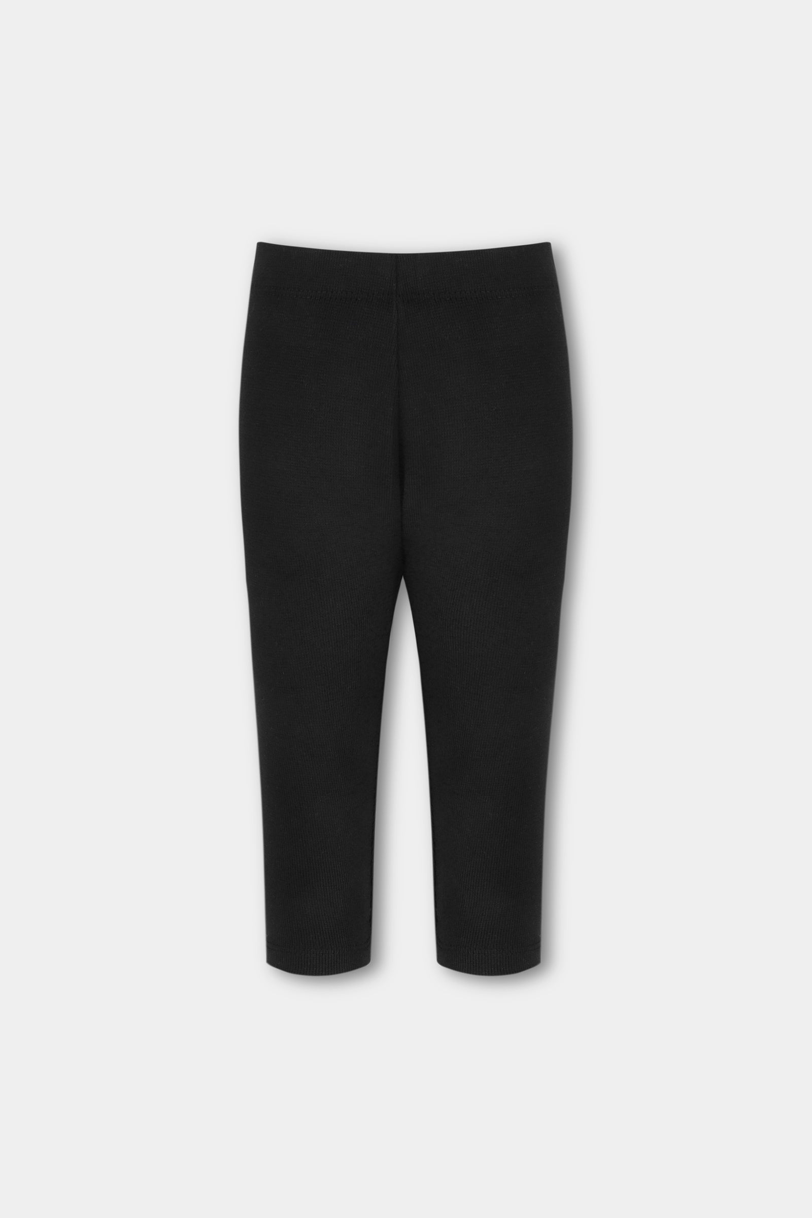 جوارب ضيقة سوداء سادة للفتيات