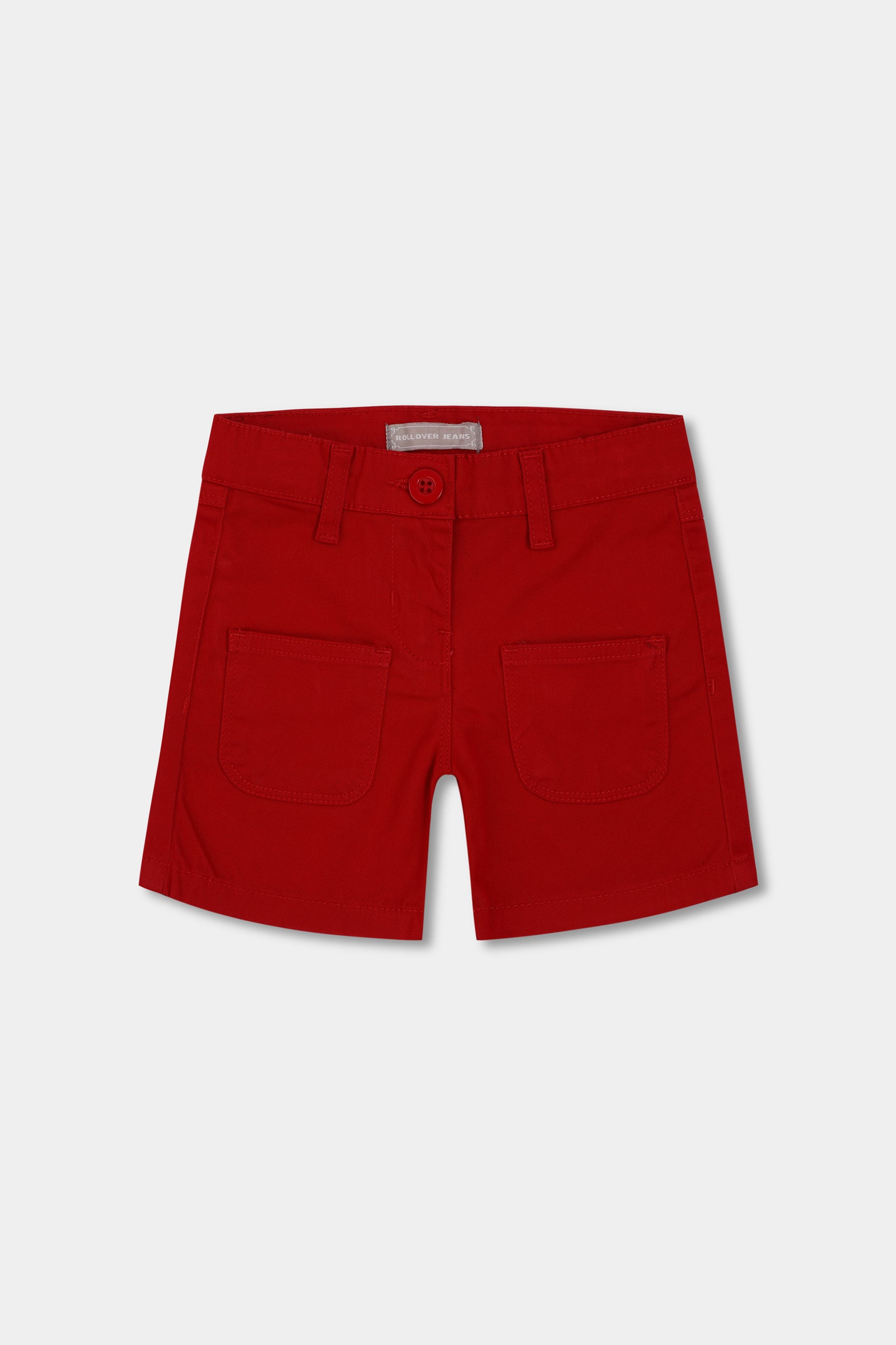 شورت تويل أنيق بلون خمري