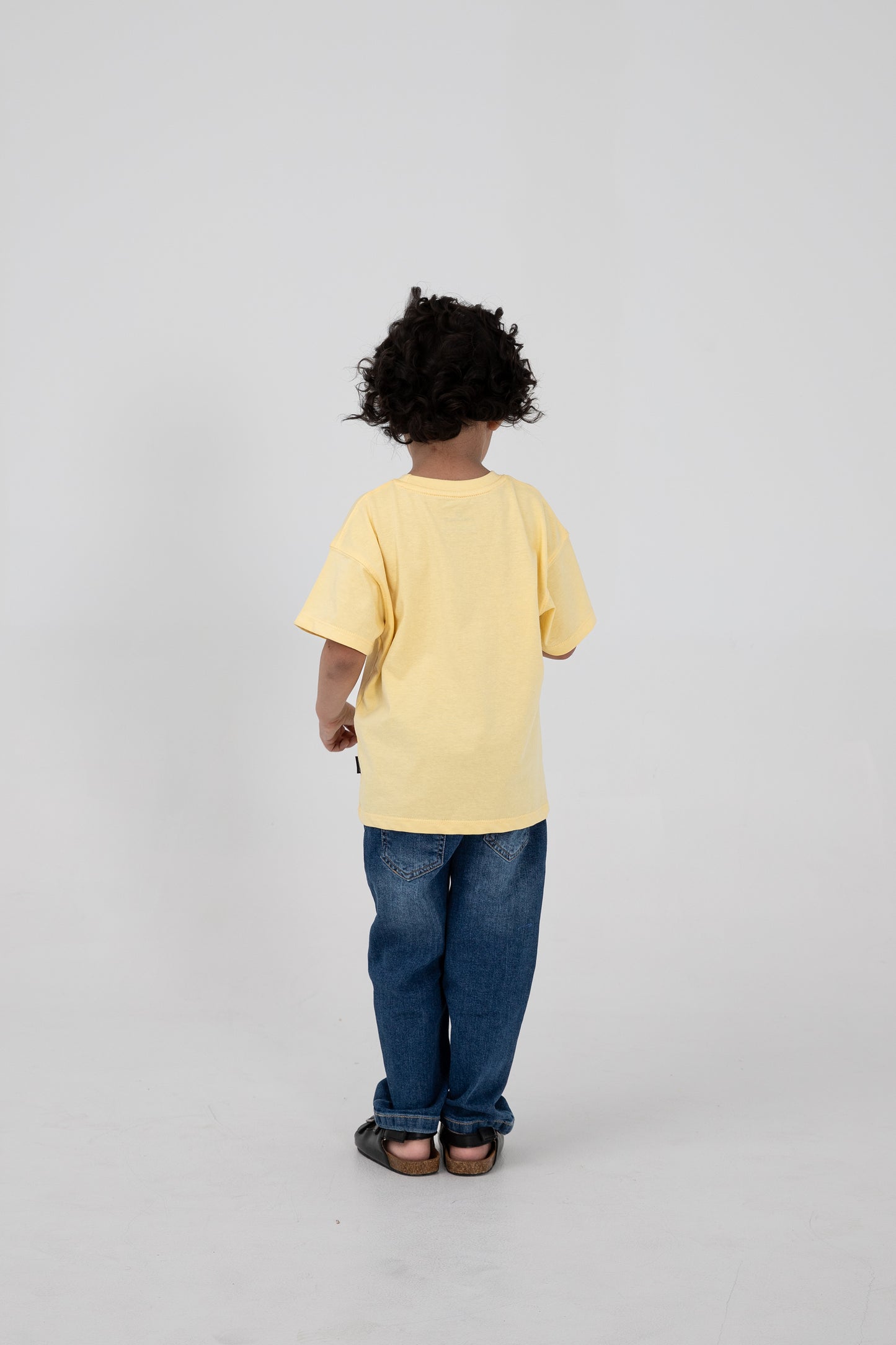 تي شيرت أطفال دروب شولدر بطبعة تيربو