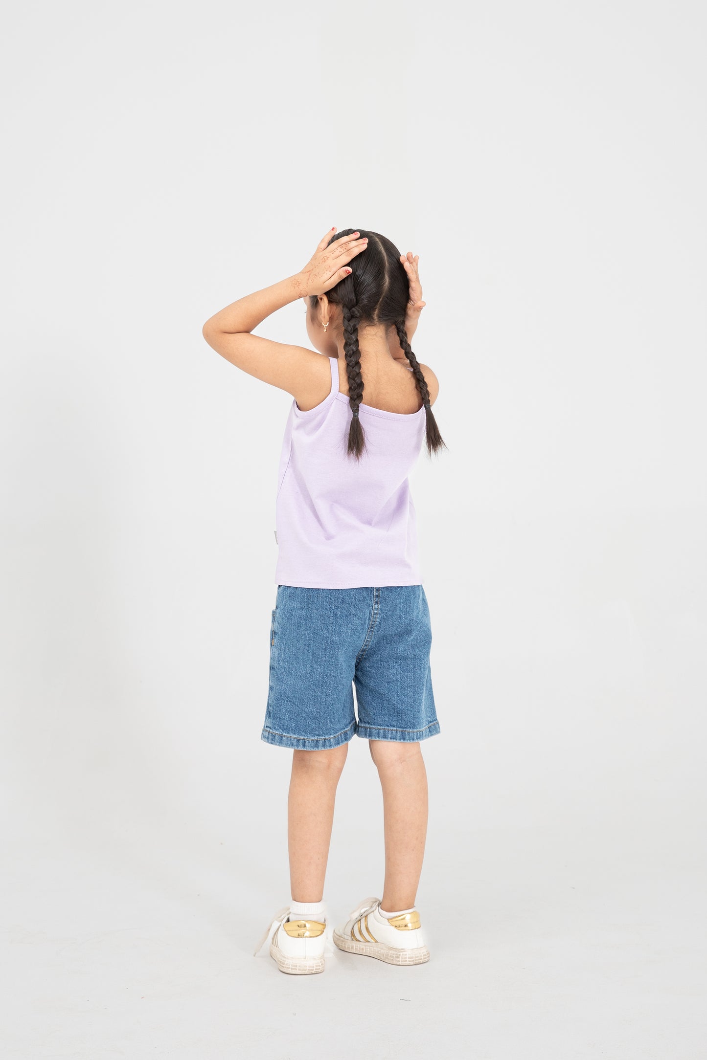 بلوزة بلا أكمام ليلاك لوب