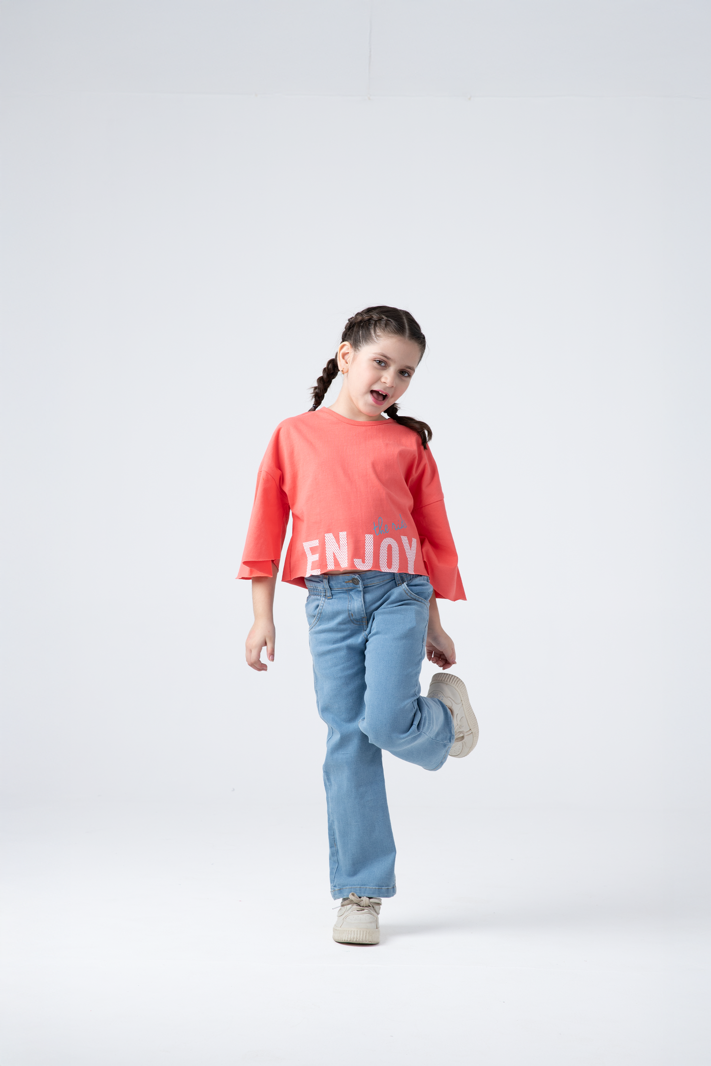 تي شيرت "استمتع بالرحلة" المريح