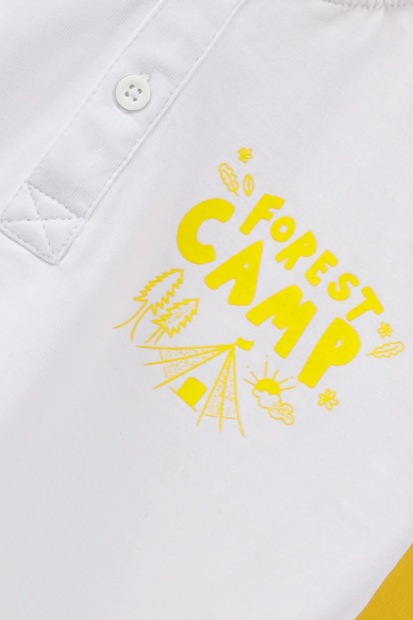 Yellow Hike Raglan Tee