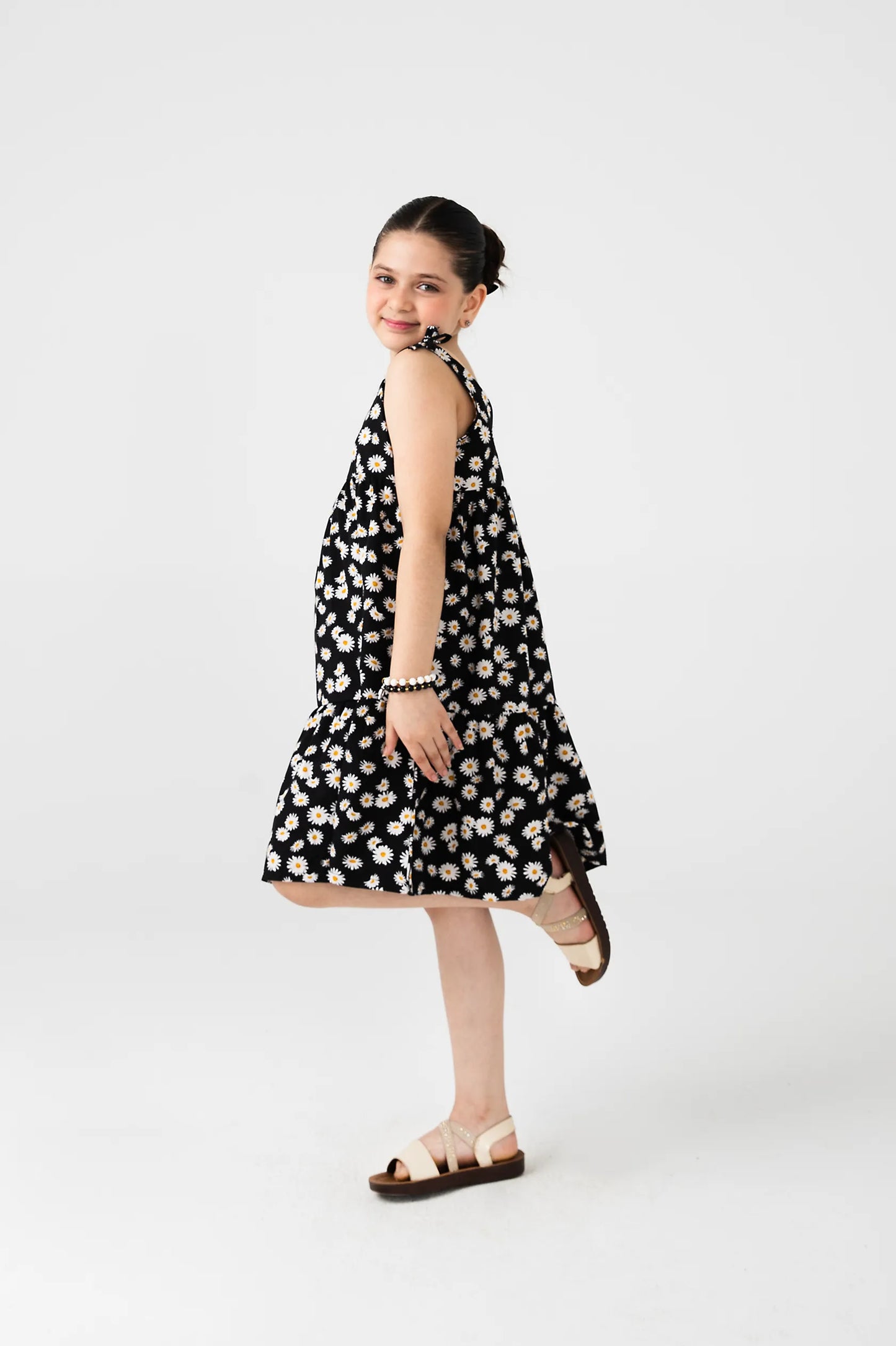 Blooming Daisy Georgette Dress