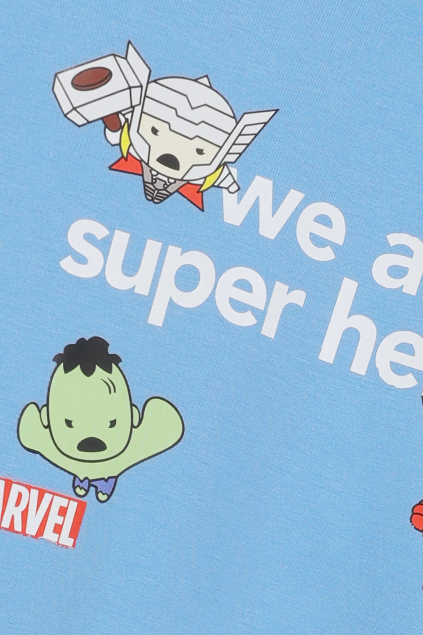 Boys Blue Super Heroes Co-ord Set