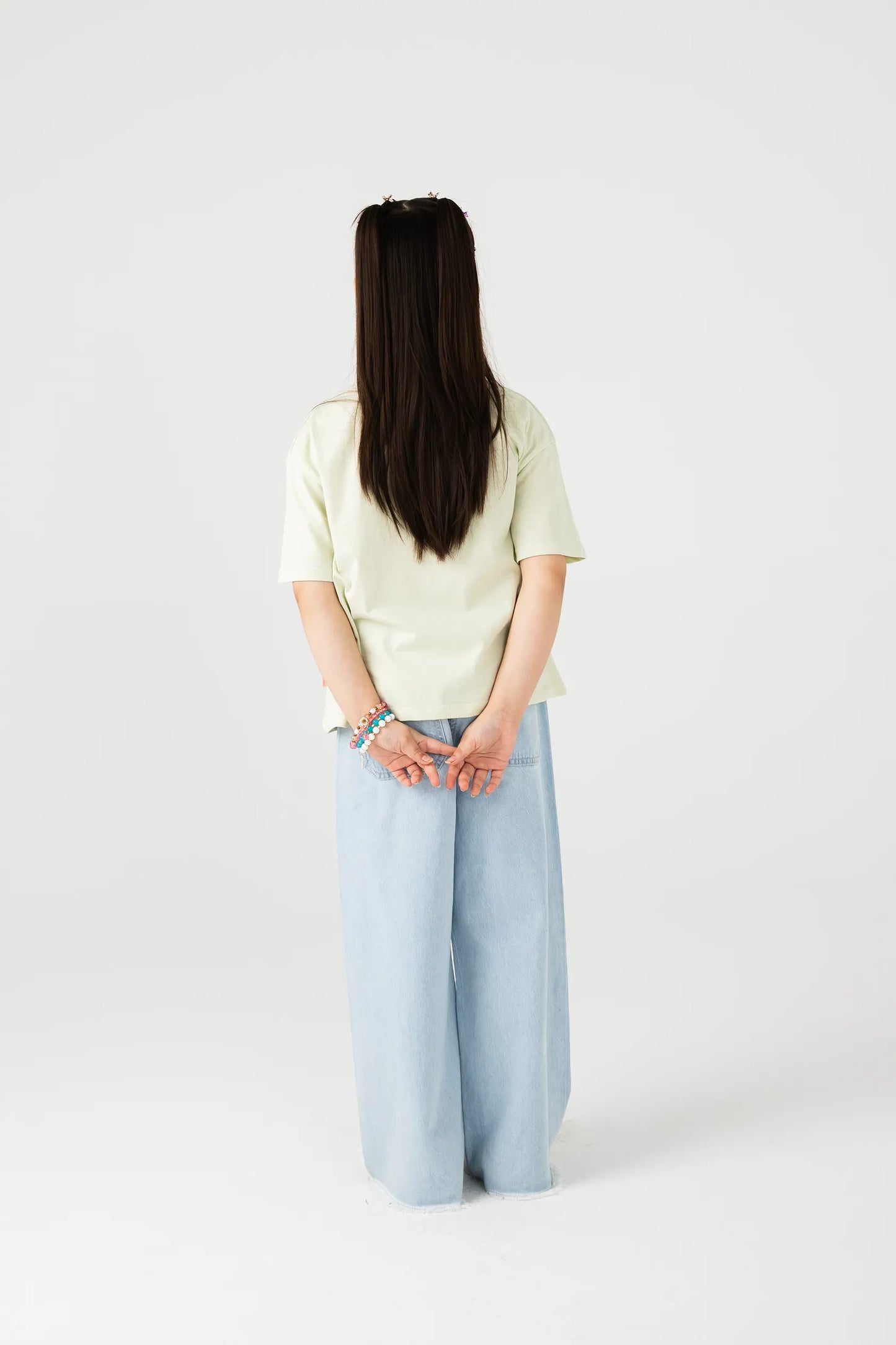 Girls Slogan Printed Relaxed Tee