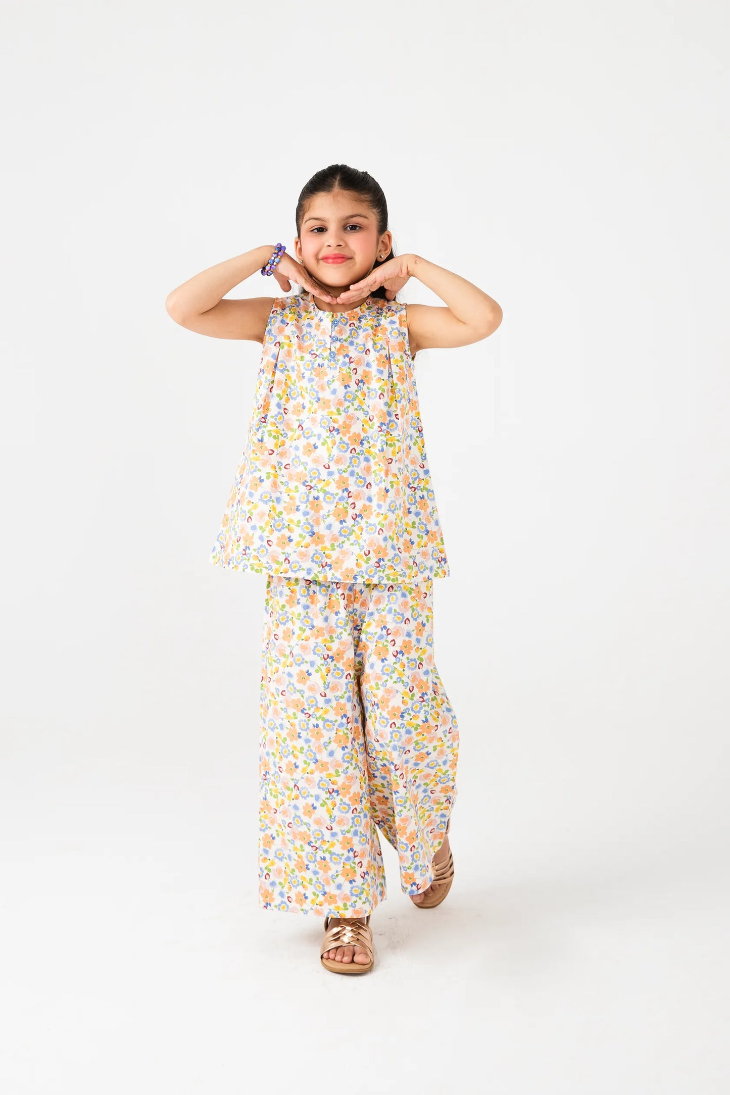 Meadow Printed Cotton Co-ord Set