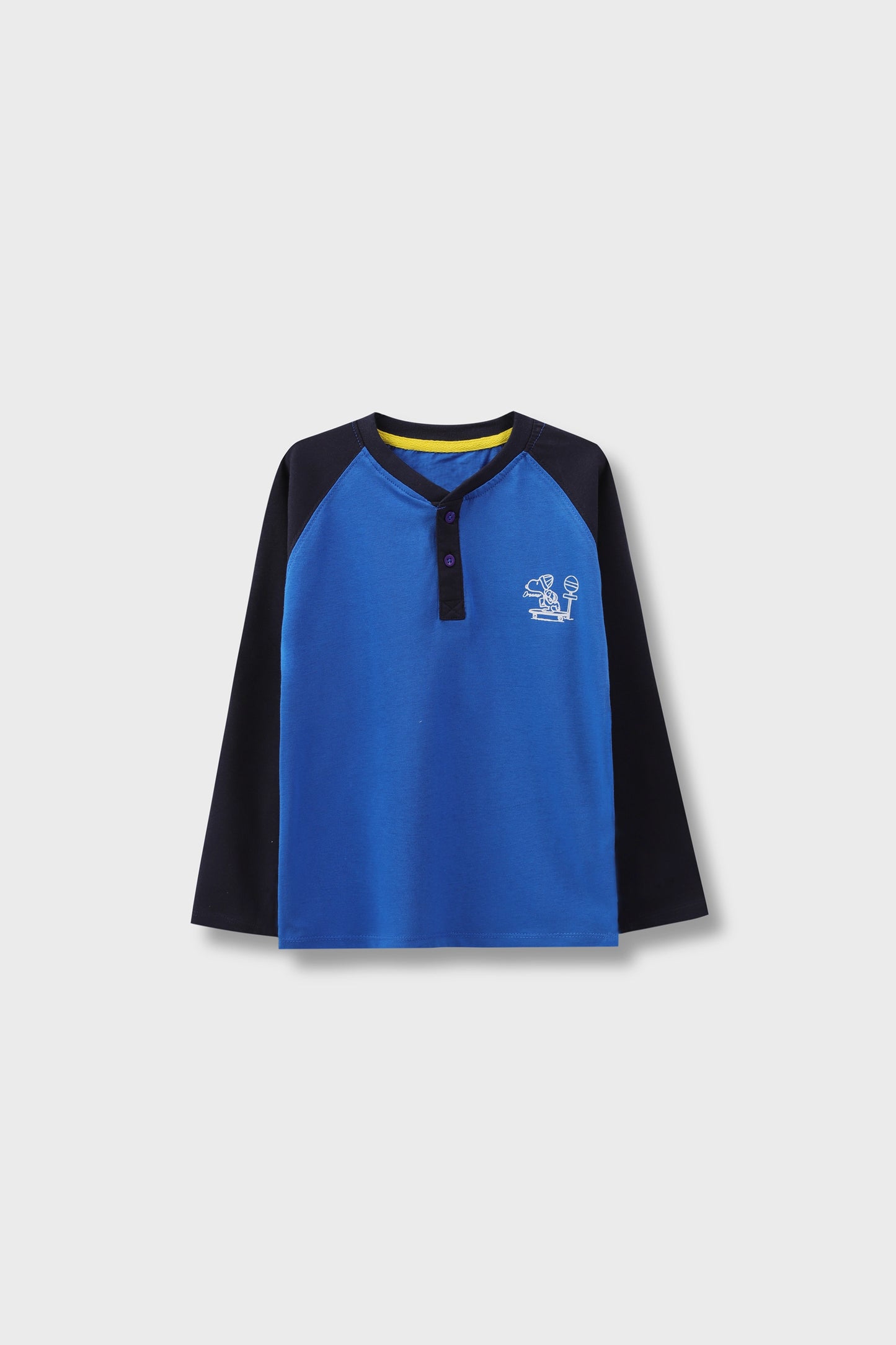 Royal Blue Raglan Tee
