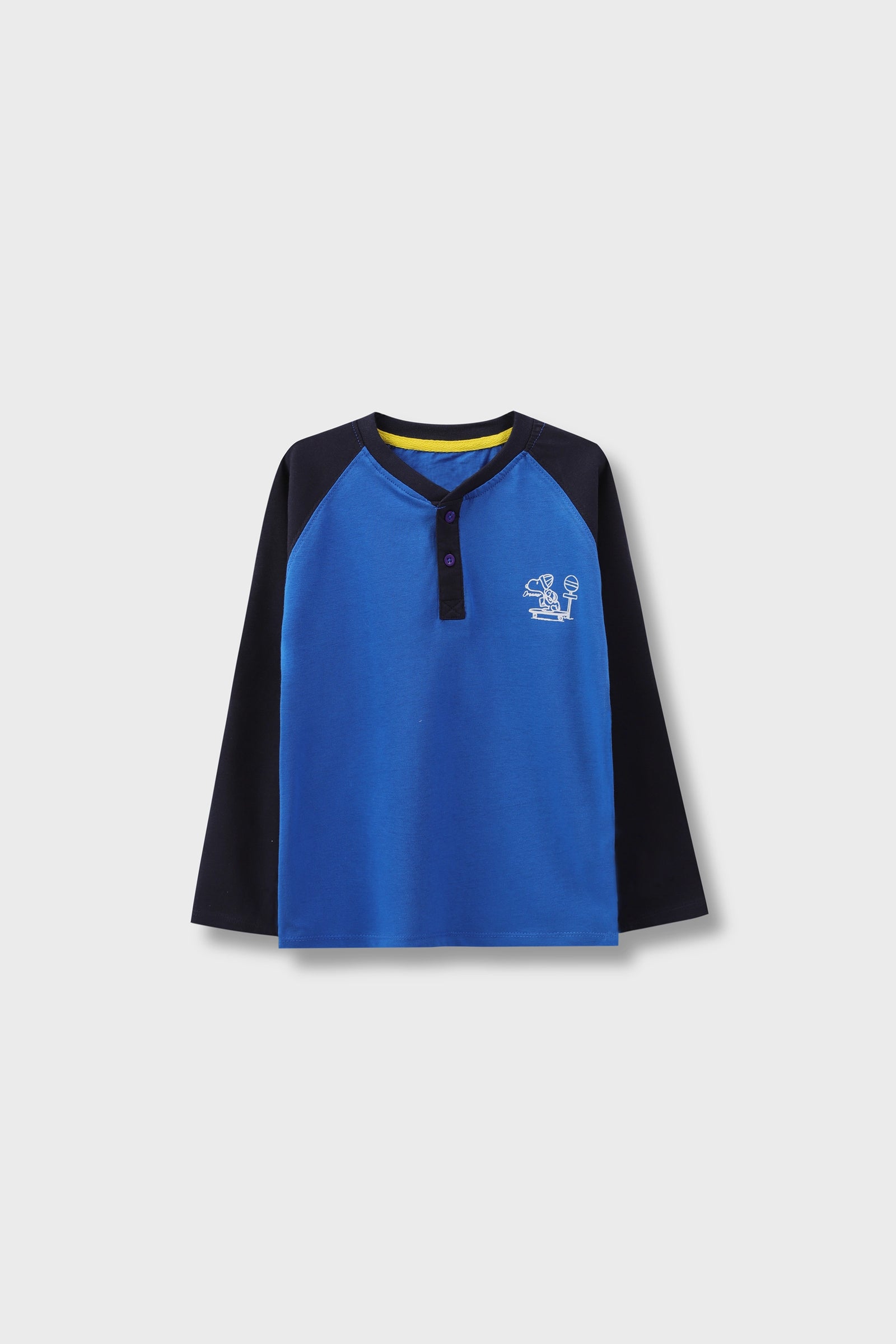 Royal Blue Raglan Tee