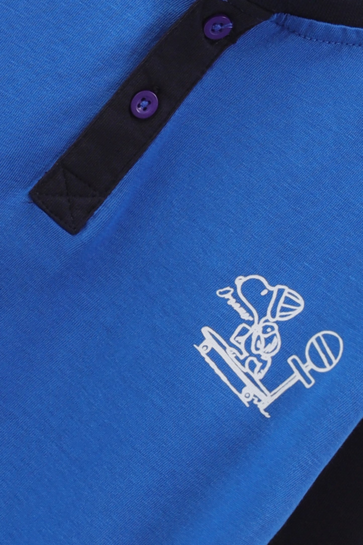 Royal Blue Raglan Tee