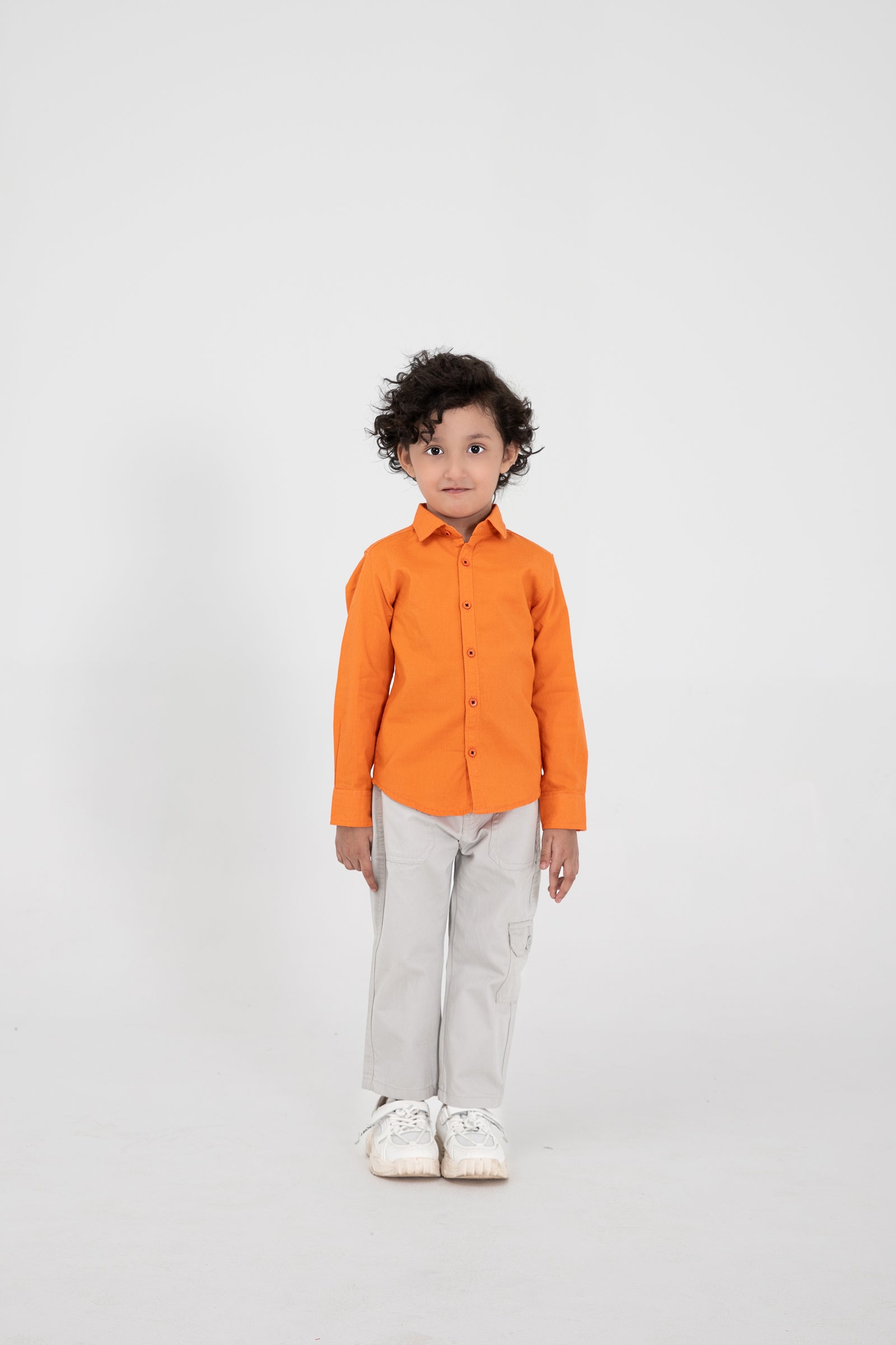 قميص شمبراي كاجوال أولادي ريفي