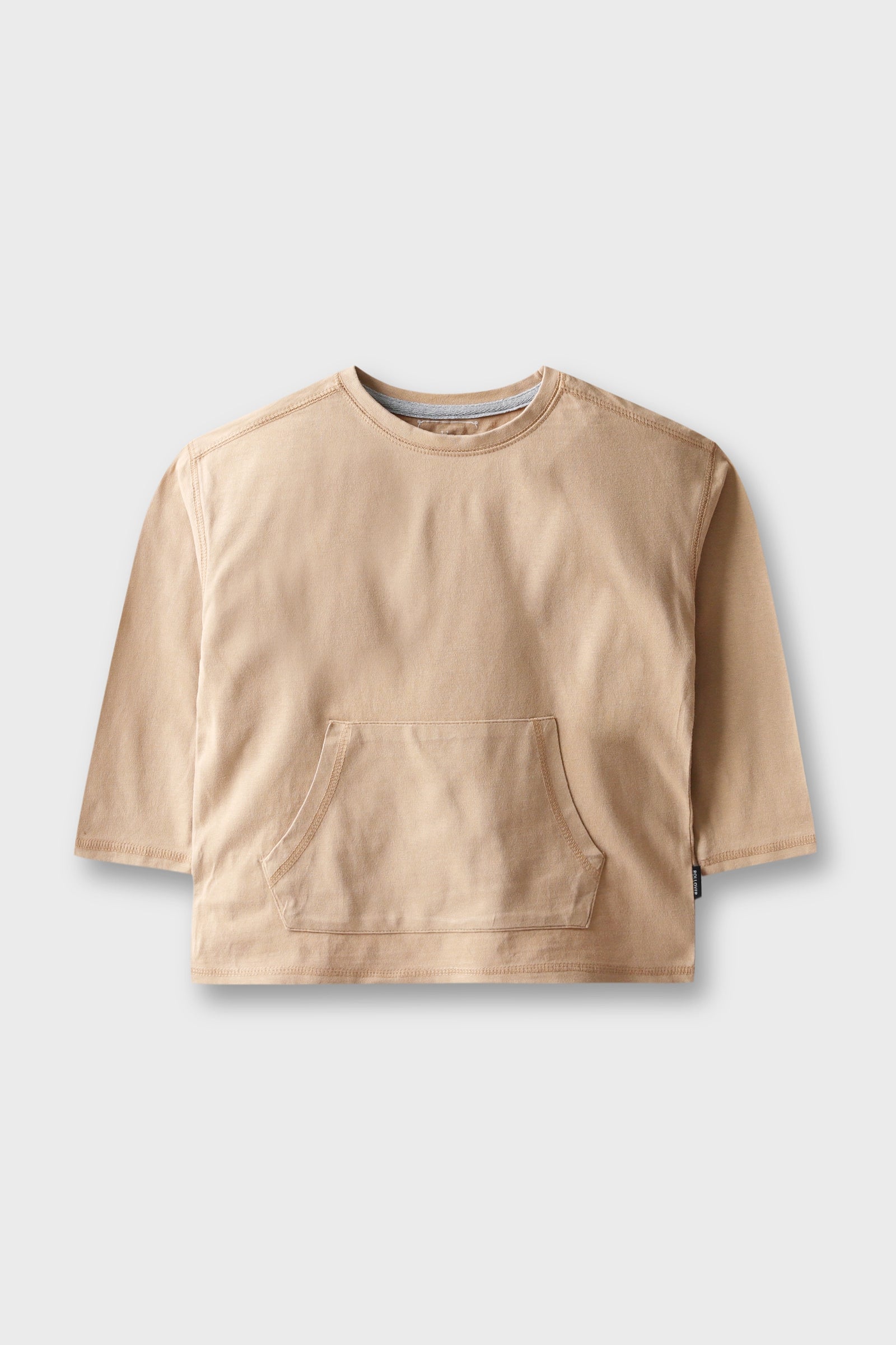 Beige Pocket Tee