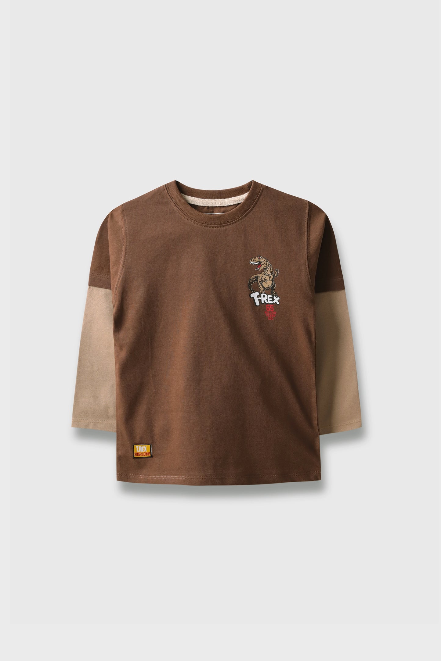 Brown Dino Tee