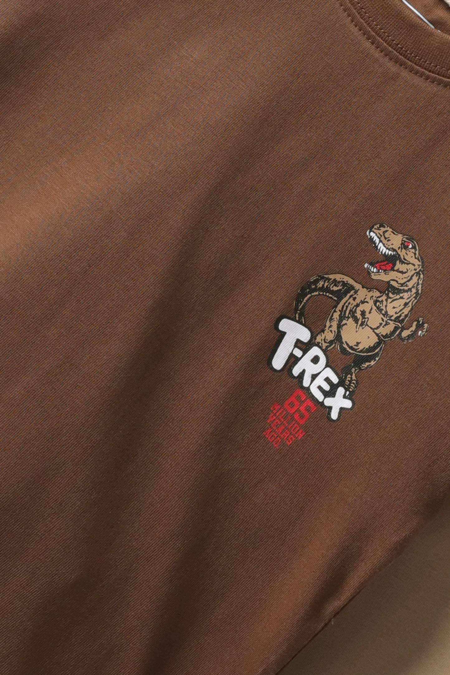 Brown Dino Tee