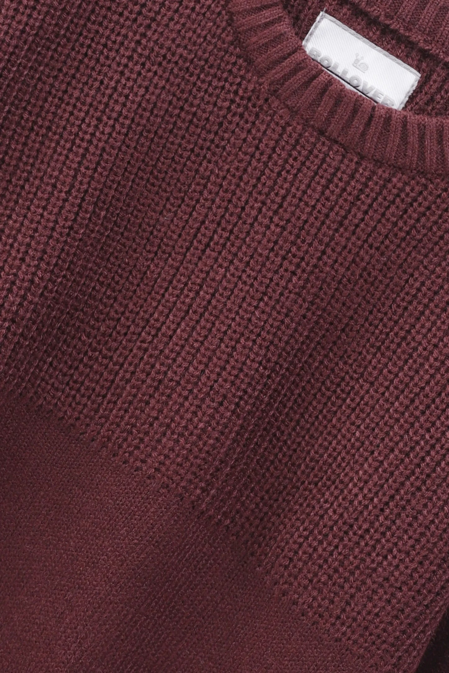 Boys Solid Brown Sweater