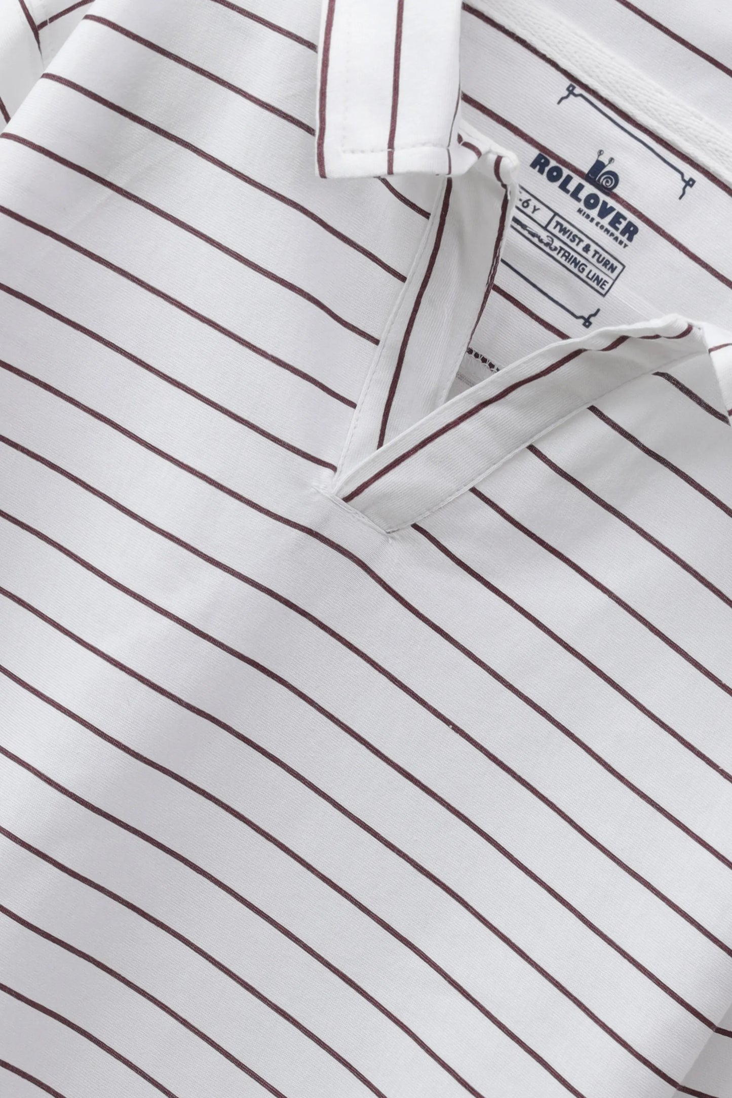 Striped Drop Shoulder Tee