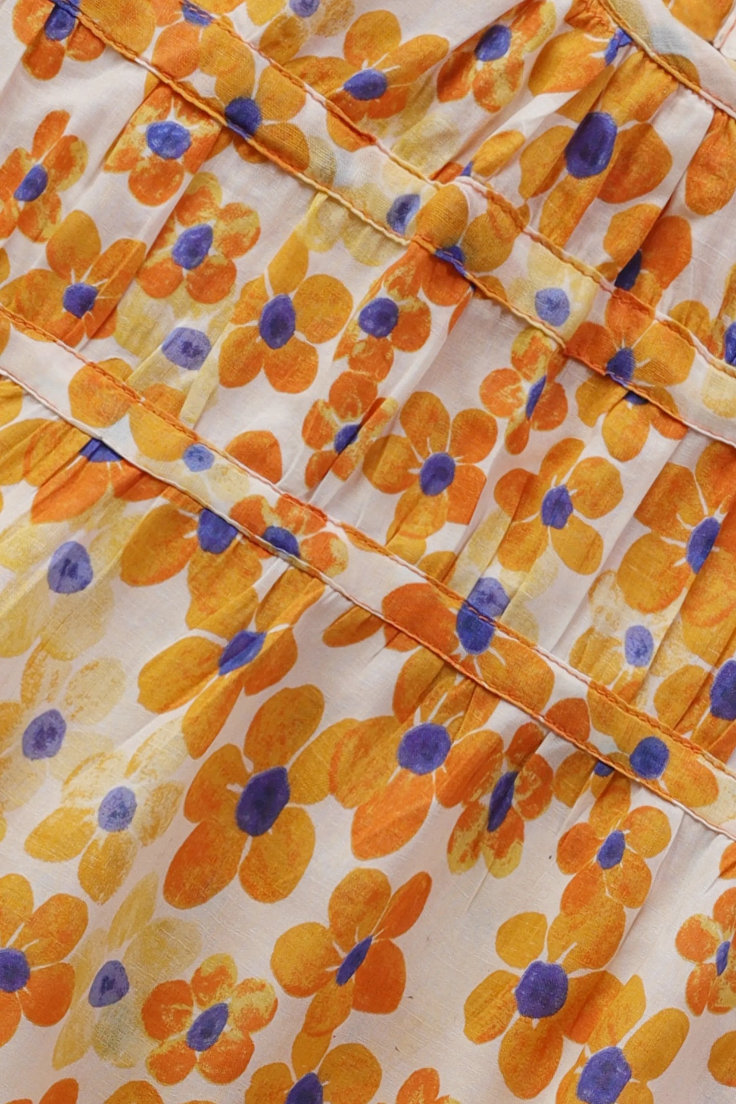 Floral Cotton Printed Top