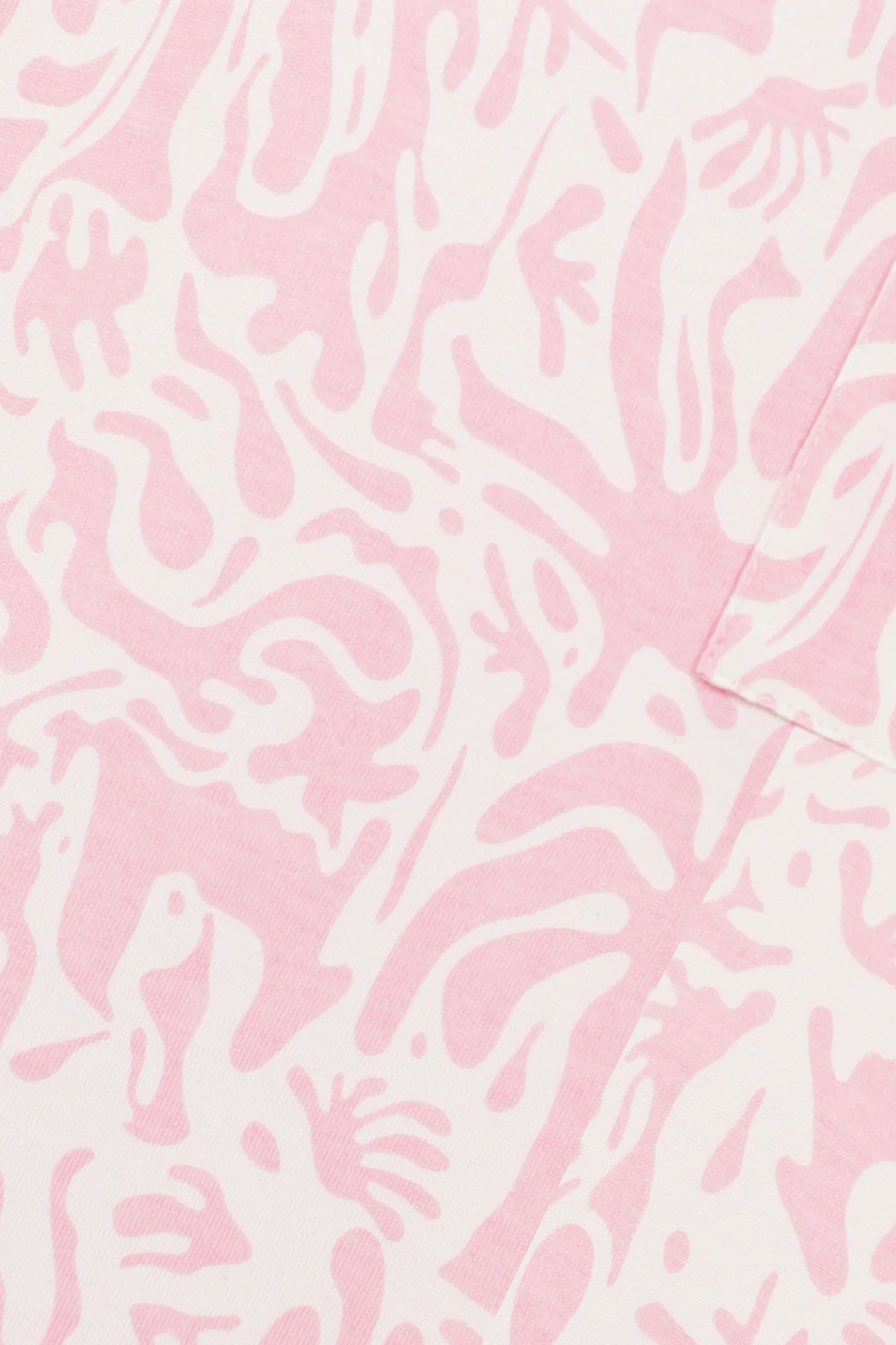 Girls Pink Printed Relaxed Tee