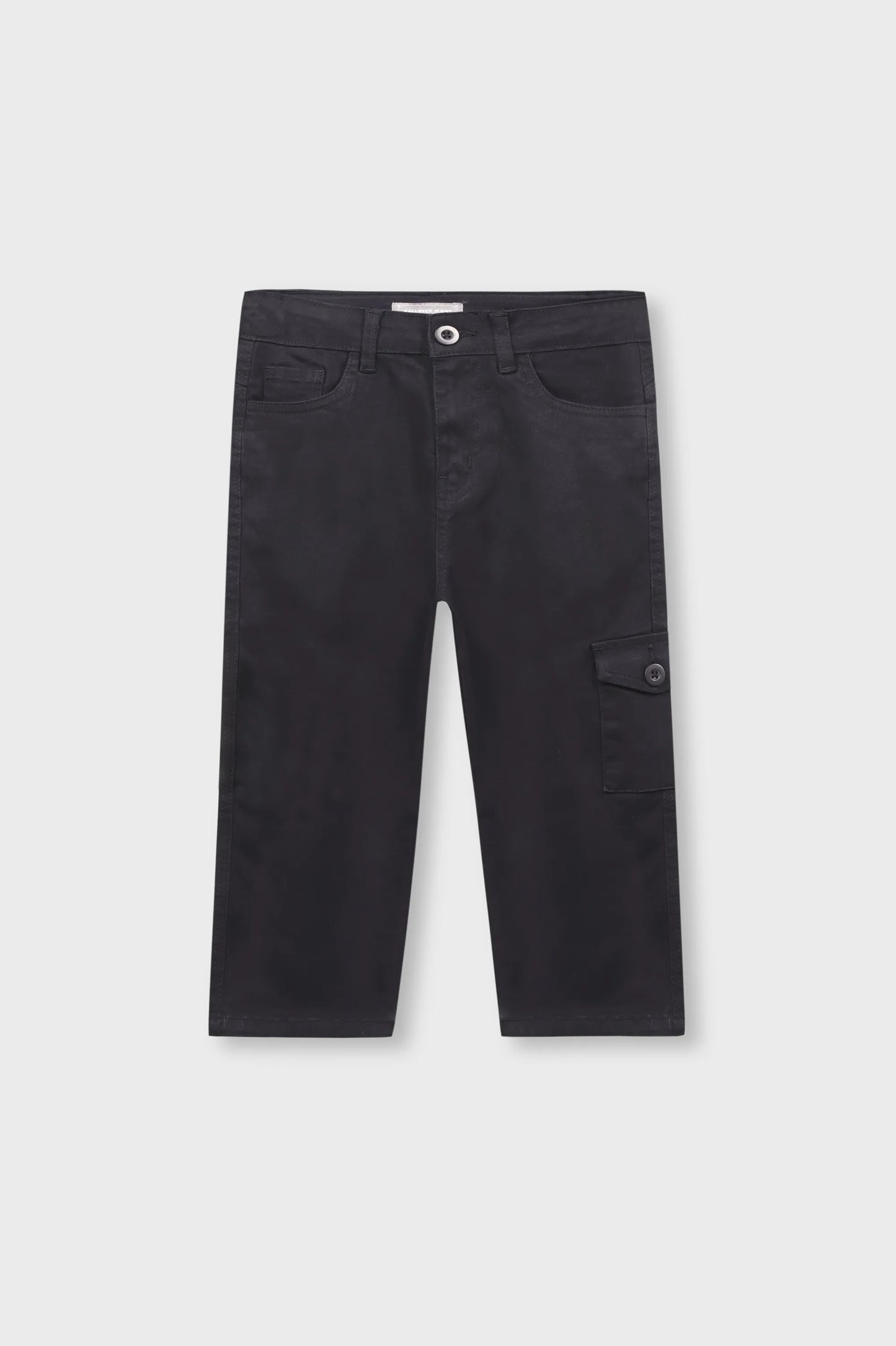 بناطيل كارجو أولادي سوداء رائعة