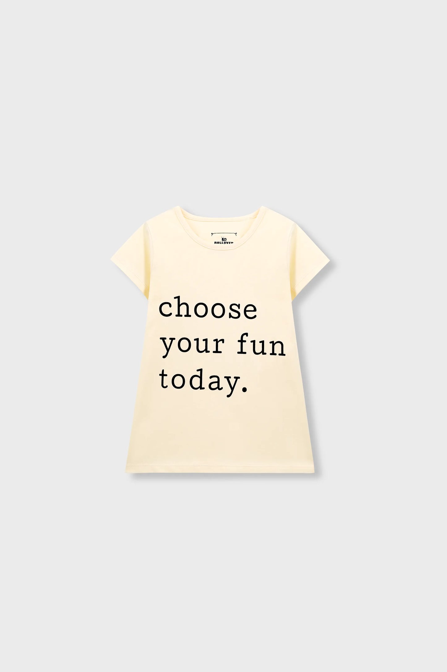 Girls Sunny Slogan A Line Tee