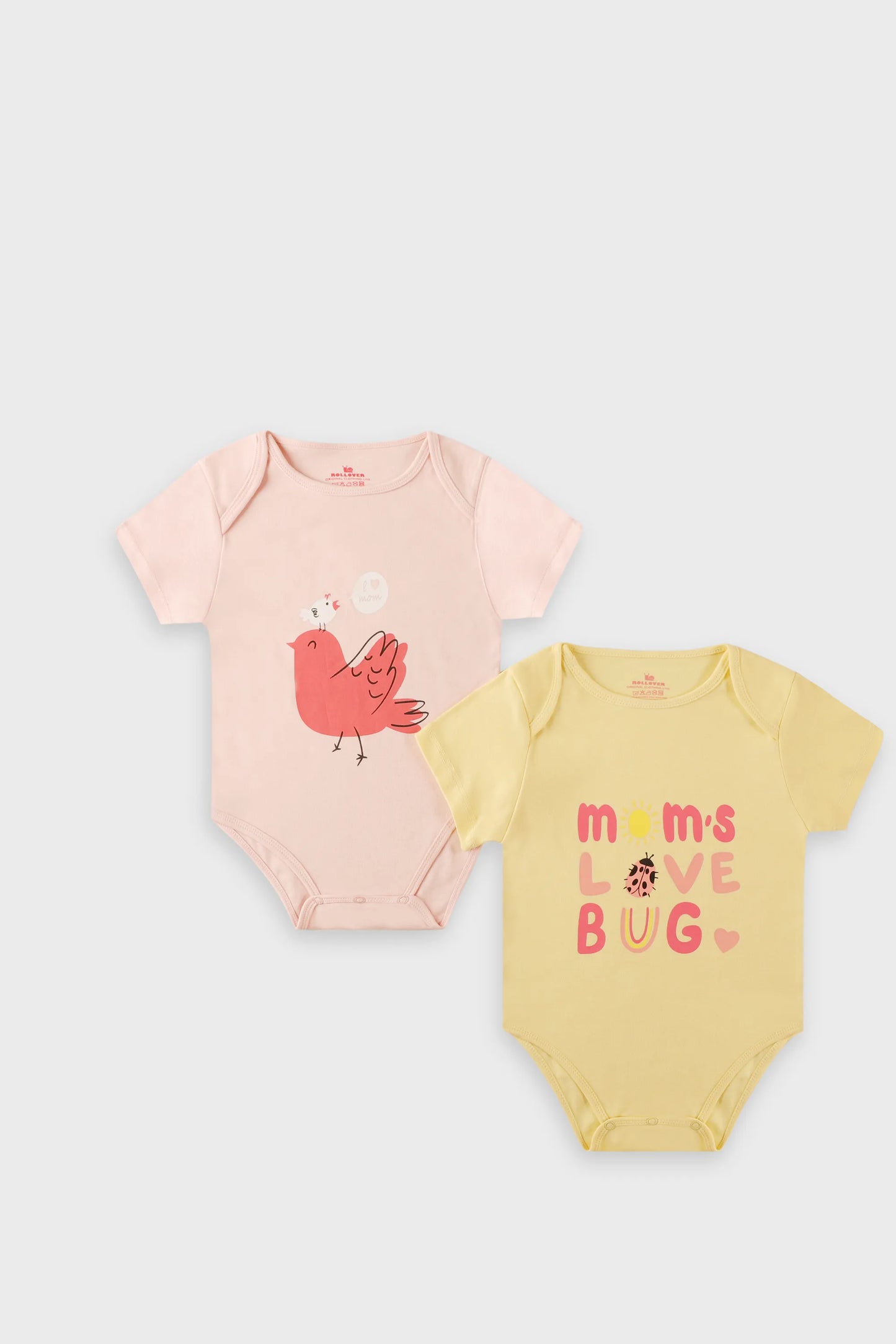 طقم رومبر بناتي بتصميم Tiny Love (عبوة من قطعتين)