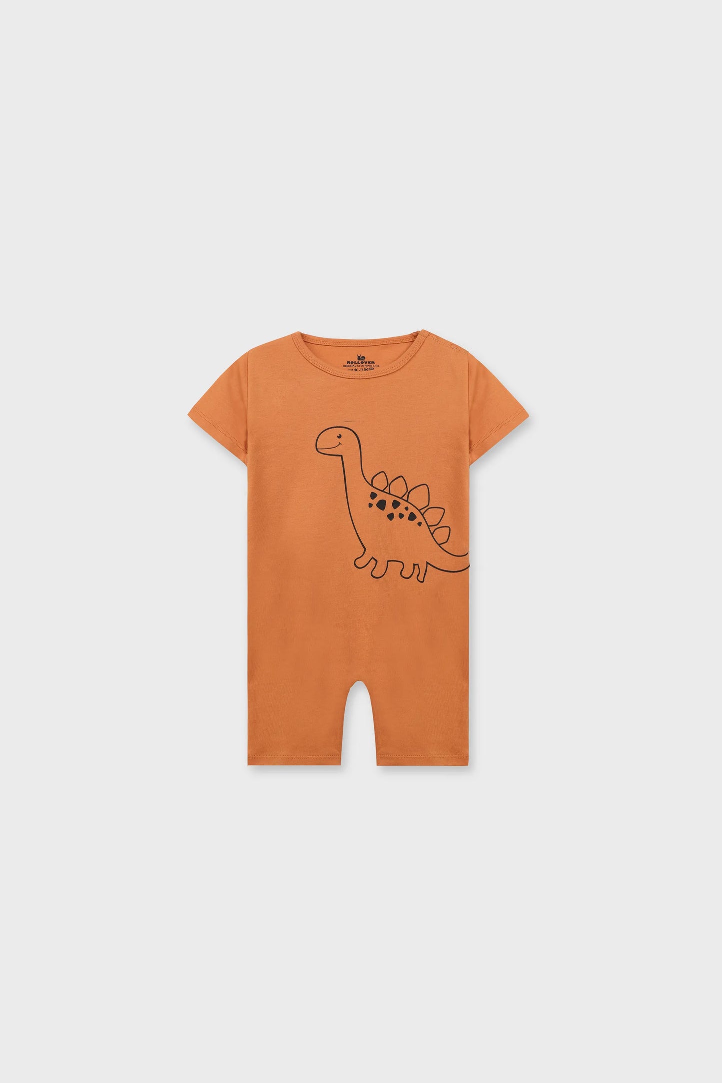 طقم أفرول ولادي بتصاميم الدب الصغير والديناصور (عبوتان)