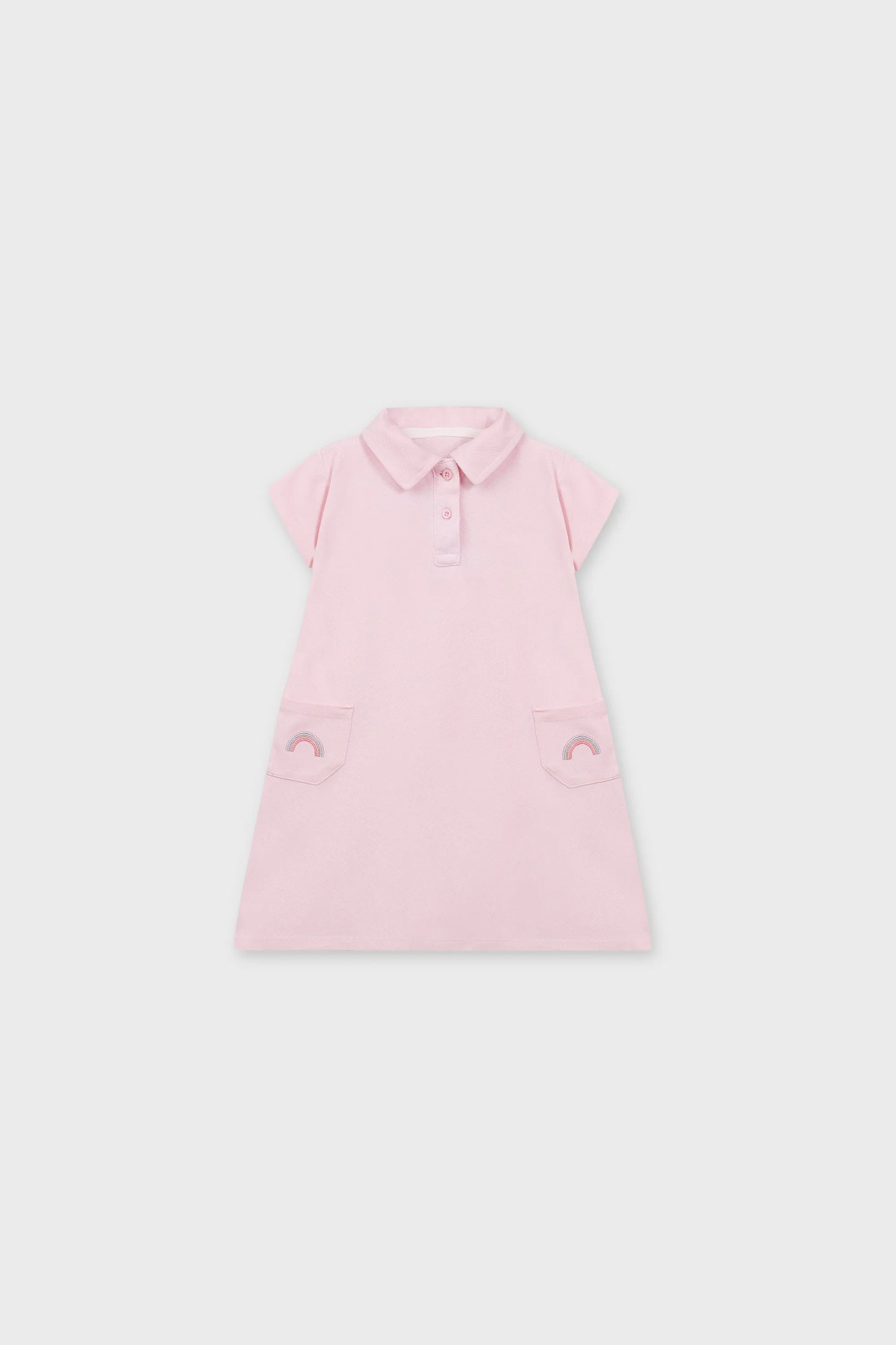 Rosy Day Polo Dress